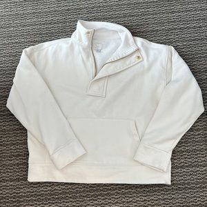 Cream pullover worn once
